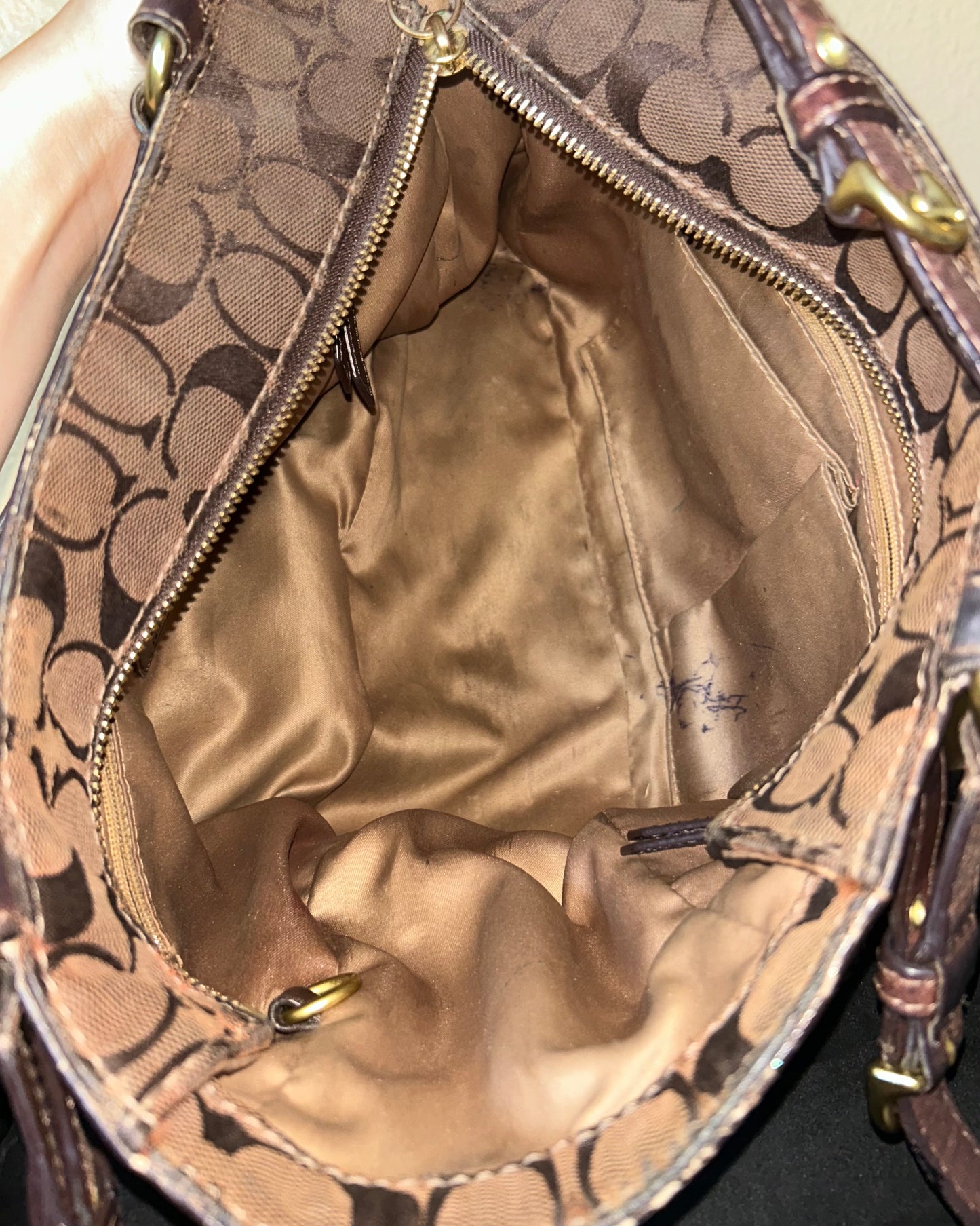 Vintage Coach Mosaic Patchwork Tote Bag