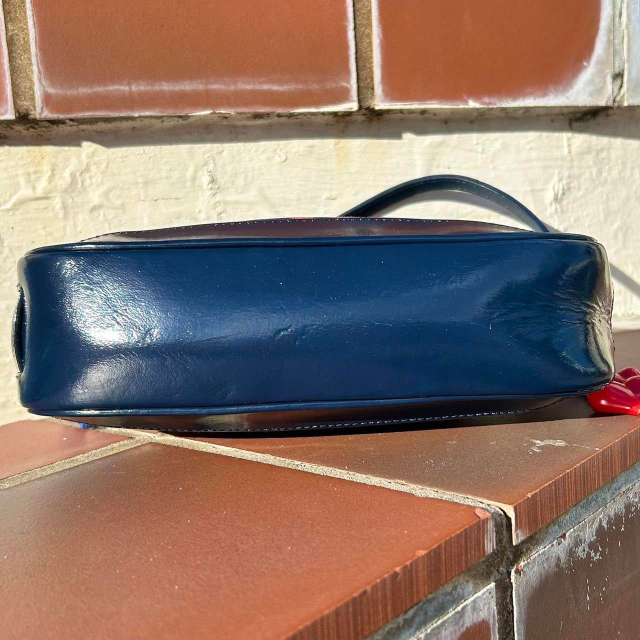 OOAK Vintage Coach Demi Hampton Custom Painted Shoulder Bag