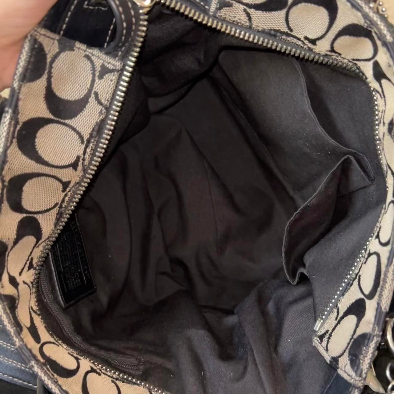 Coach Hampton Monogram Turnlock Tote Bag & Wallet