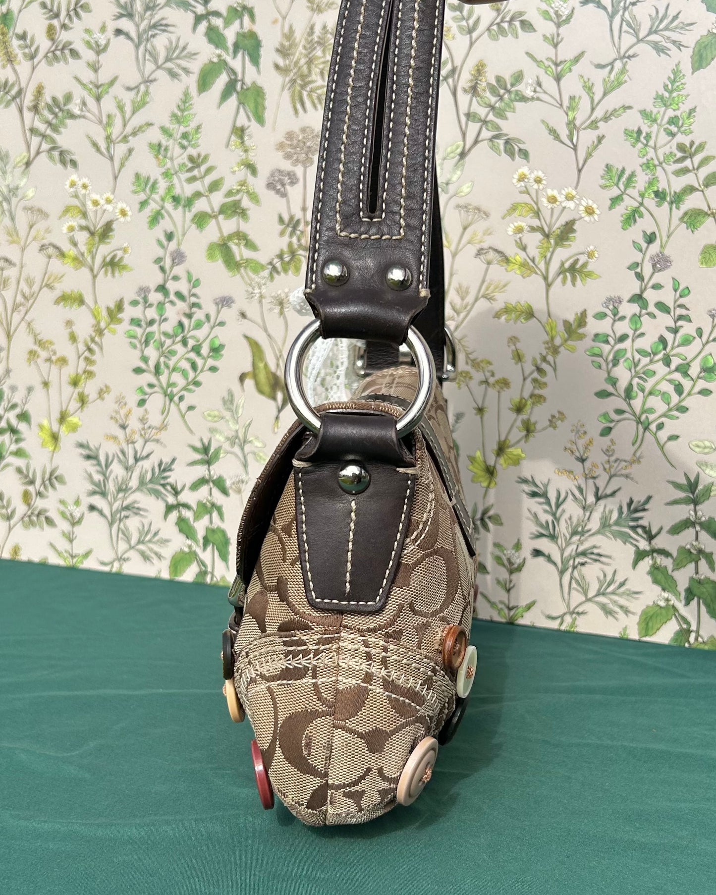 Custom Coach Soho Buckle Flap Button Shoulder Bag