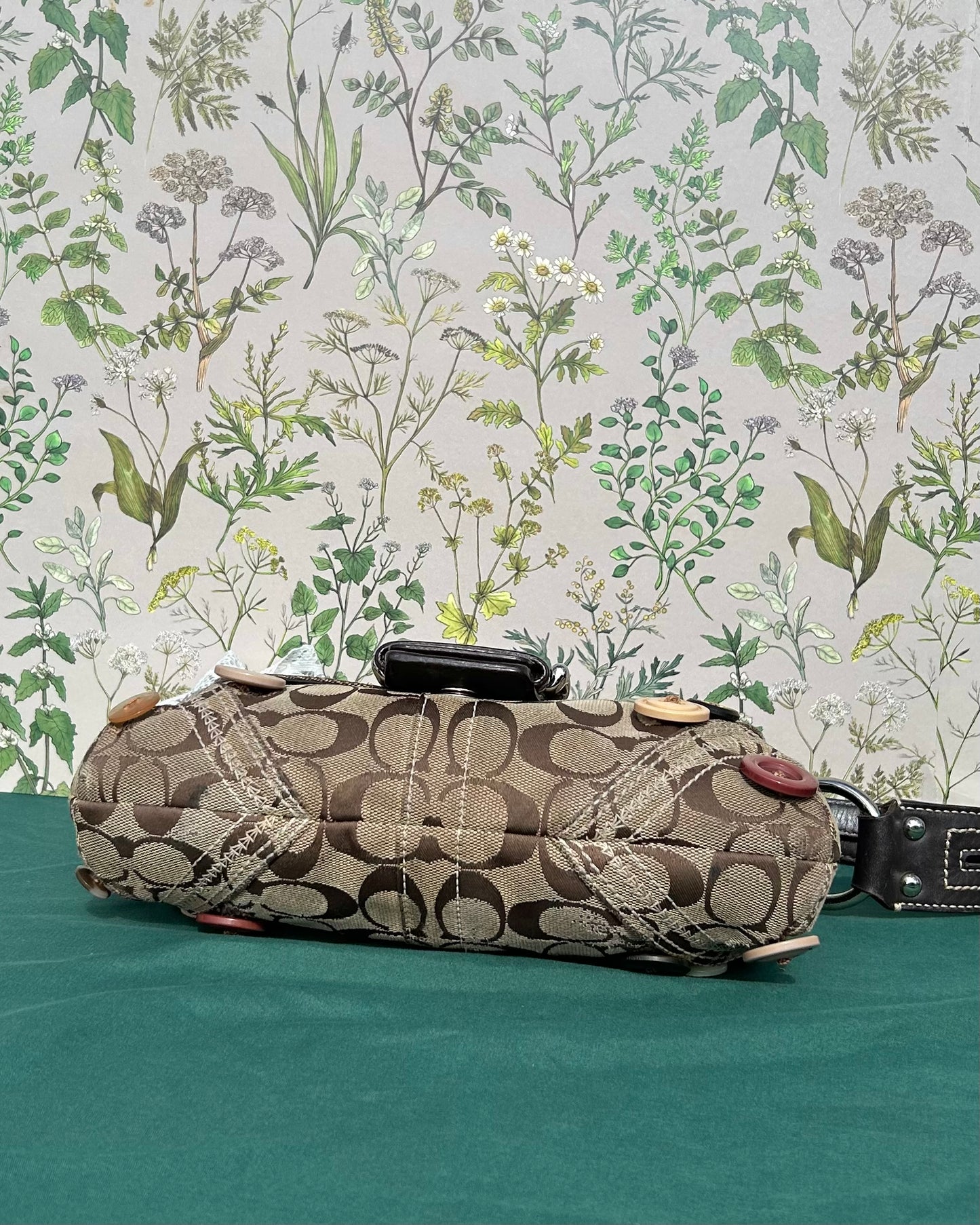 Custom Coach Soho Buckle Flap Button Shoulder Bag