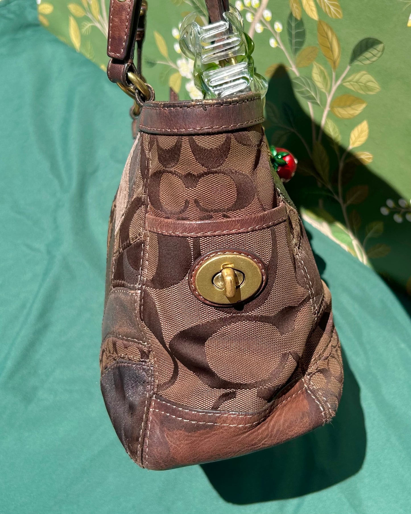 Vintage Coach Mosaic Patchwork Tote Bag