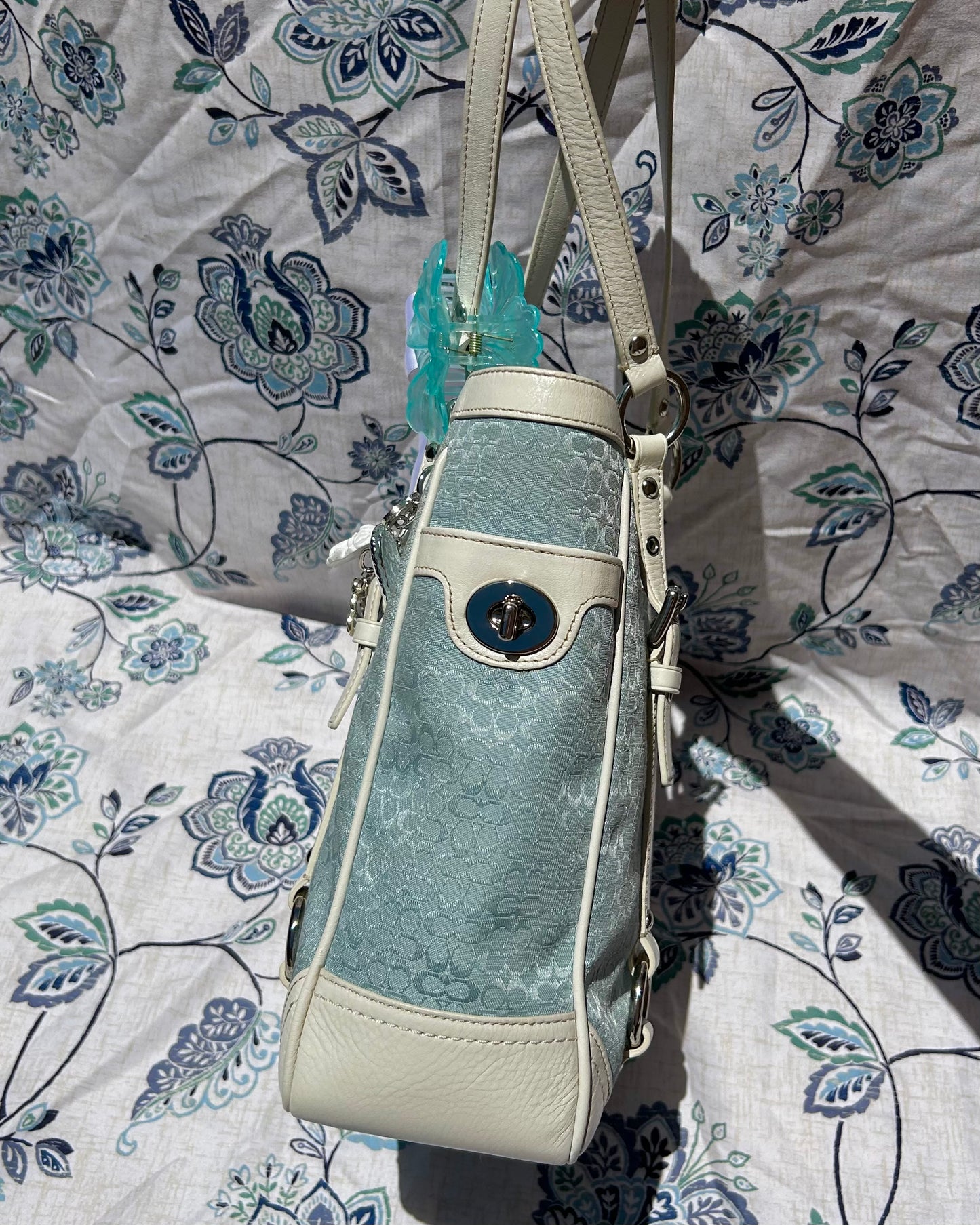 Vintage Coach Hamptons Small Carryall Tote