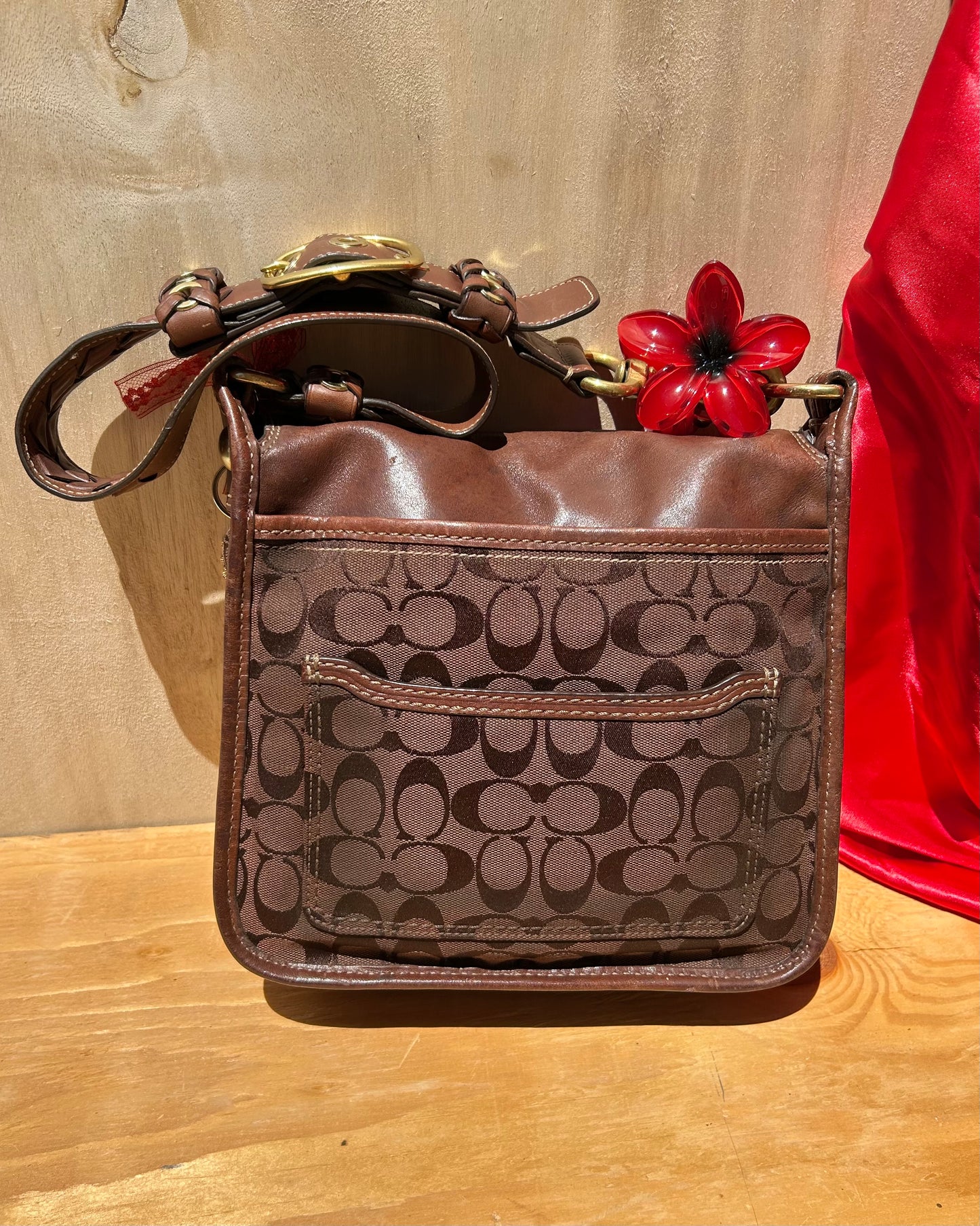 Coach Bleeker Buckle Crossbody/ Shoulder Bag