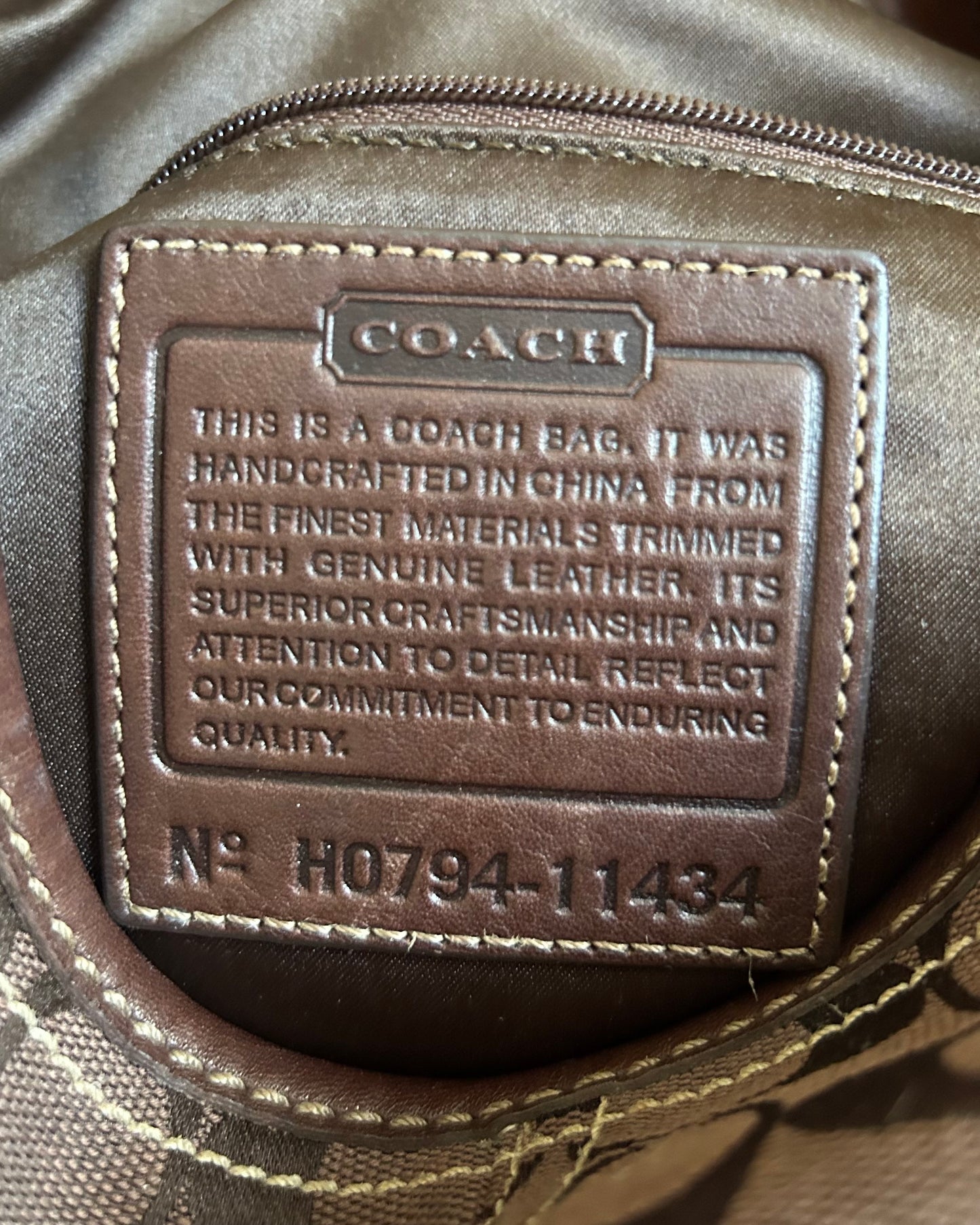 Coach Bleeker Buckle Crossbody/ Shoulder Bag