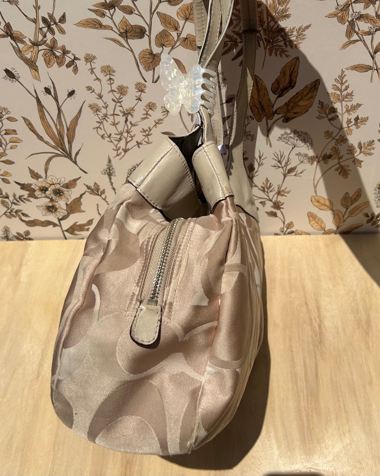Coach Lexi Optic Monogram Shoulder Bag