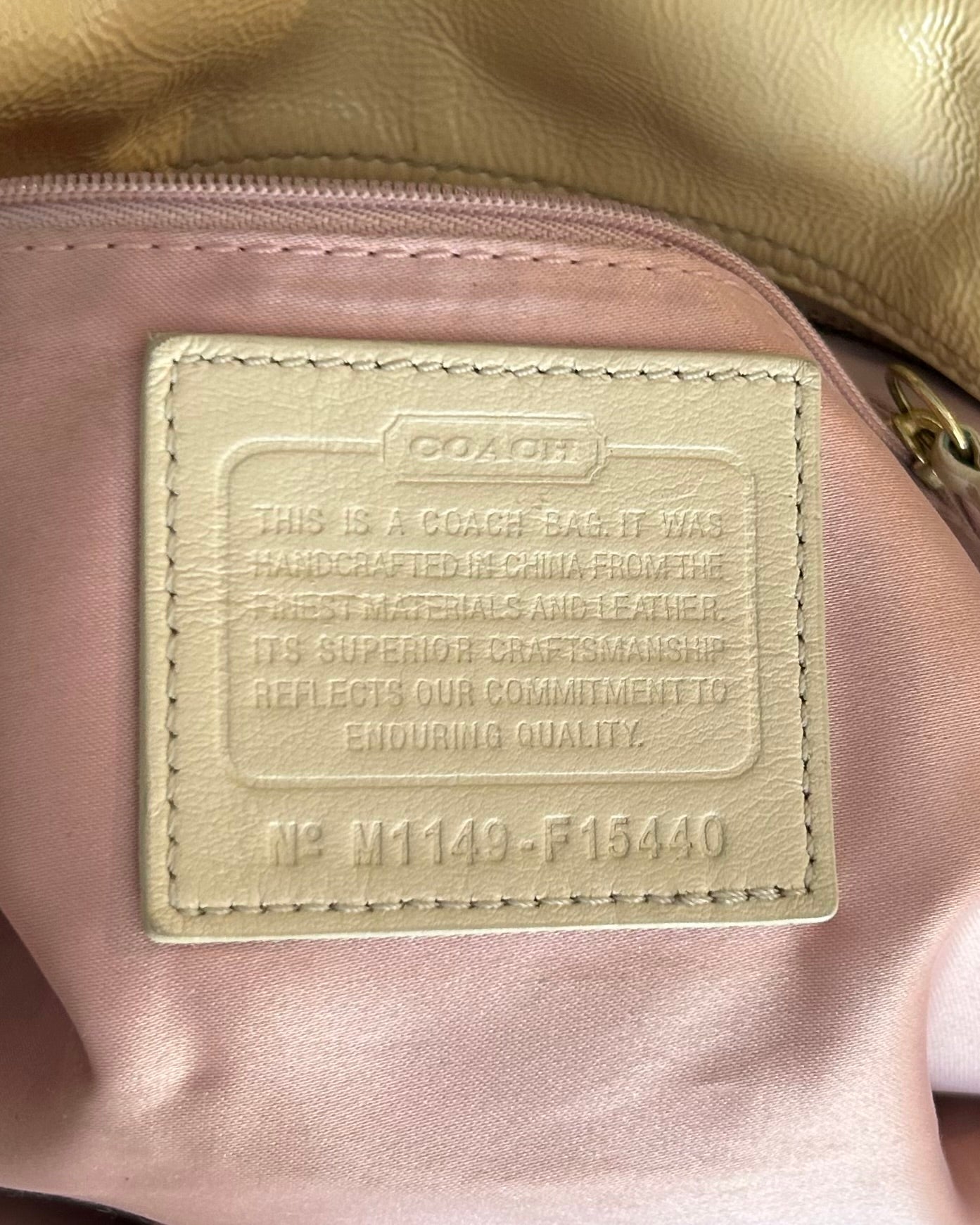 Coach Ashley Monogram Satchel Adjustable Handbag & Shoulder Bag