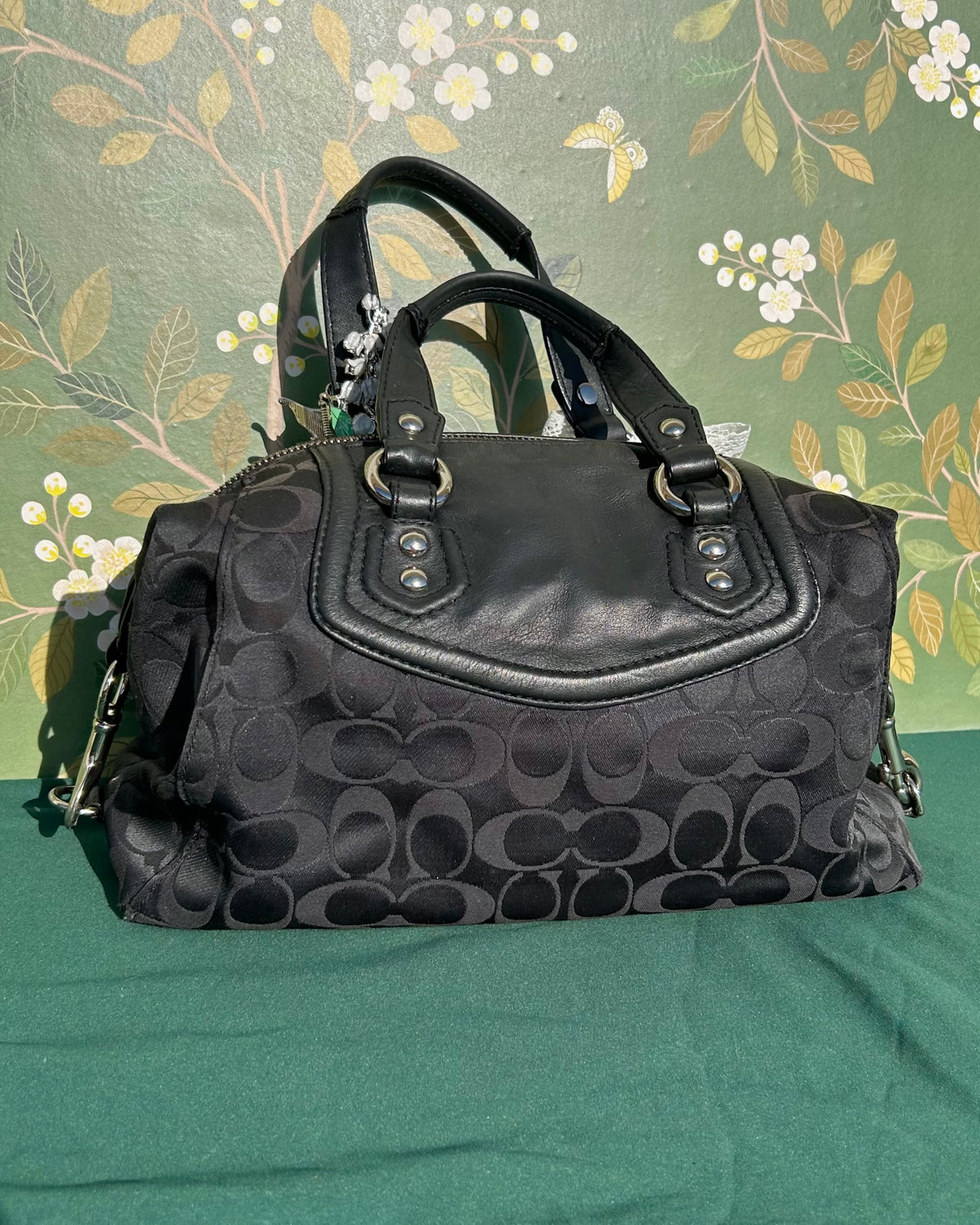 Coach Ashley Monogram Satchel Handbag
