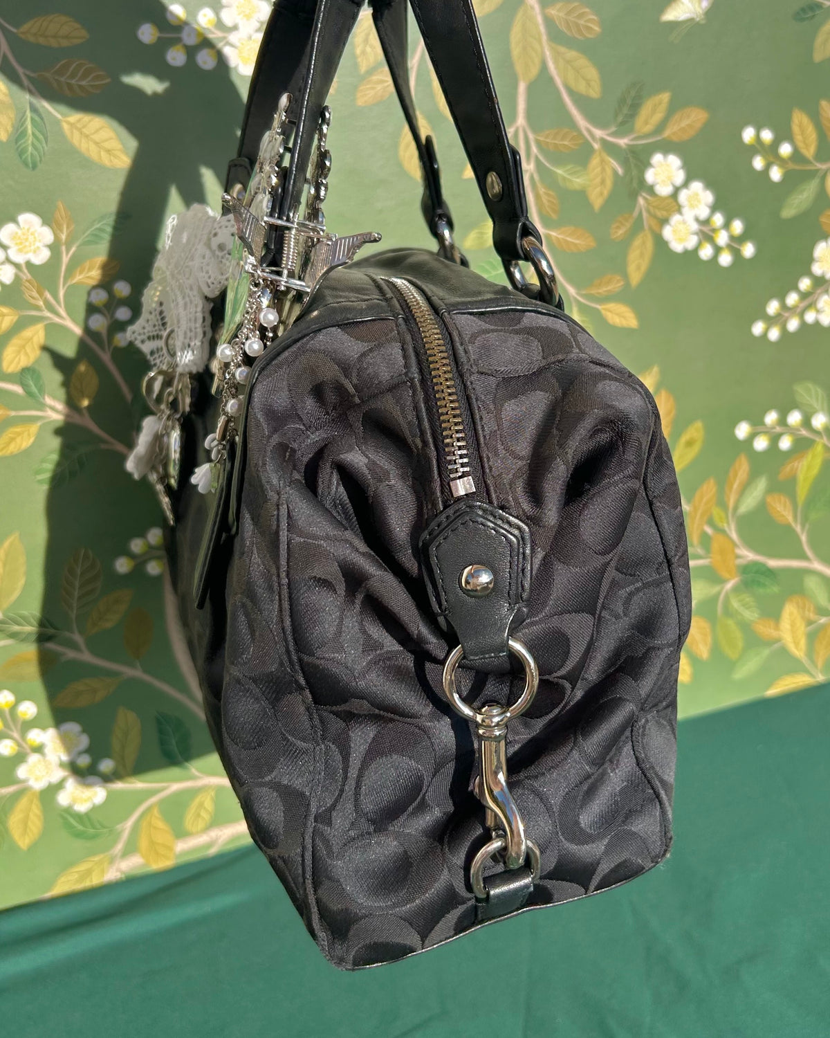 Coach Ashley Monogram Satchel Handbag