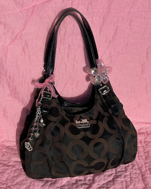 Coach Madison Maggie Monogram Shoulder Bag