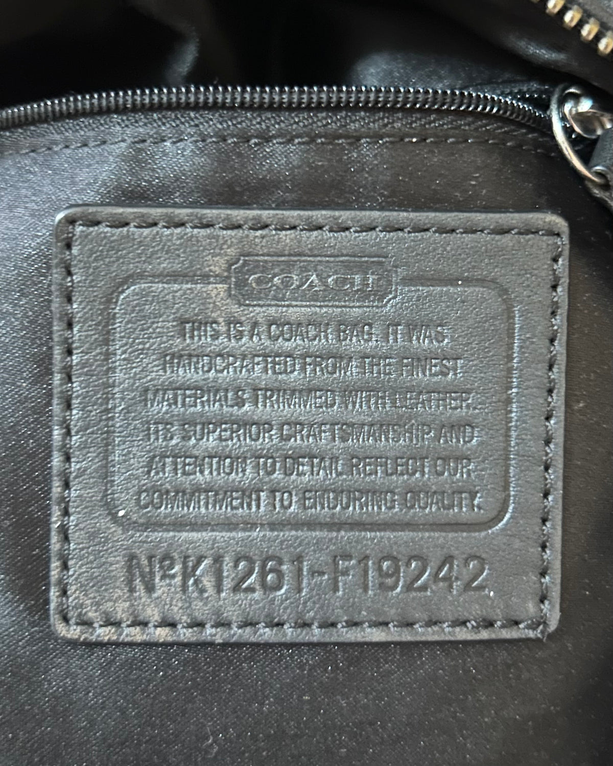 Coach Ashley Monogram Satchel Handbag