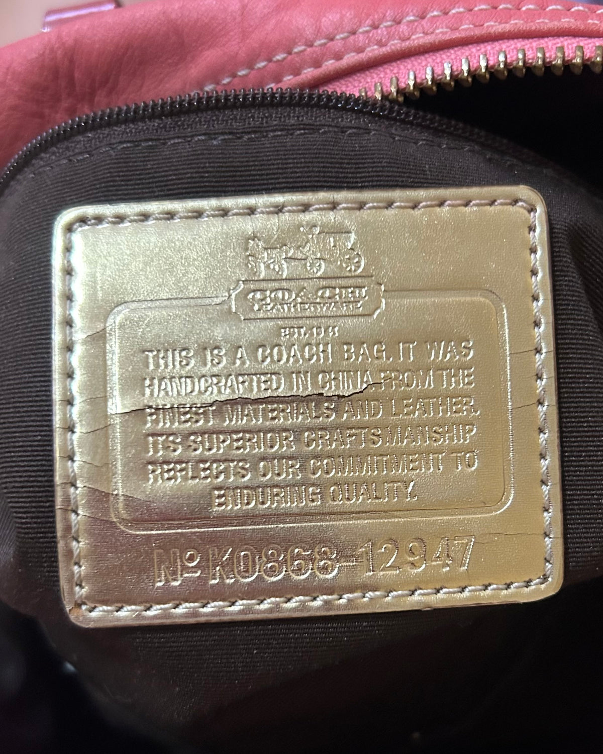 Coach Ashley Monogram Satchel Adjustable Handbag & Shoulder Bag