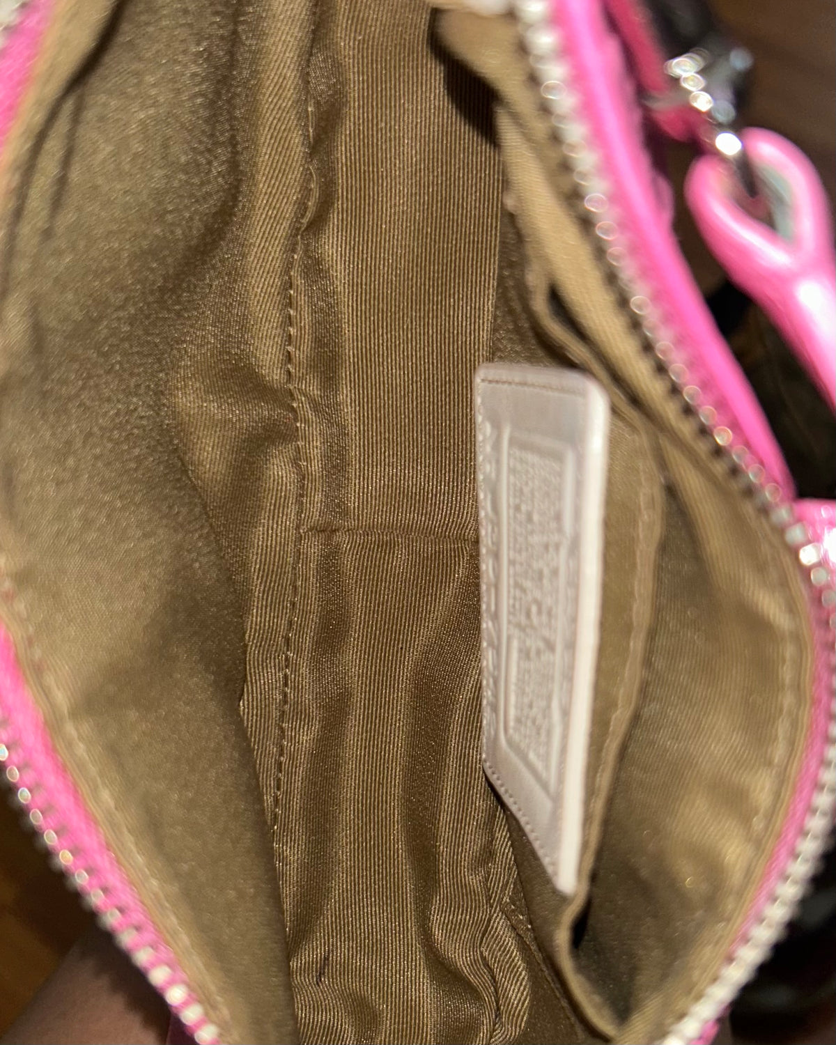 Custom Dyed Vintage Coach Demi Hampton Buckle Shoulder Bag