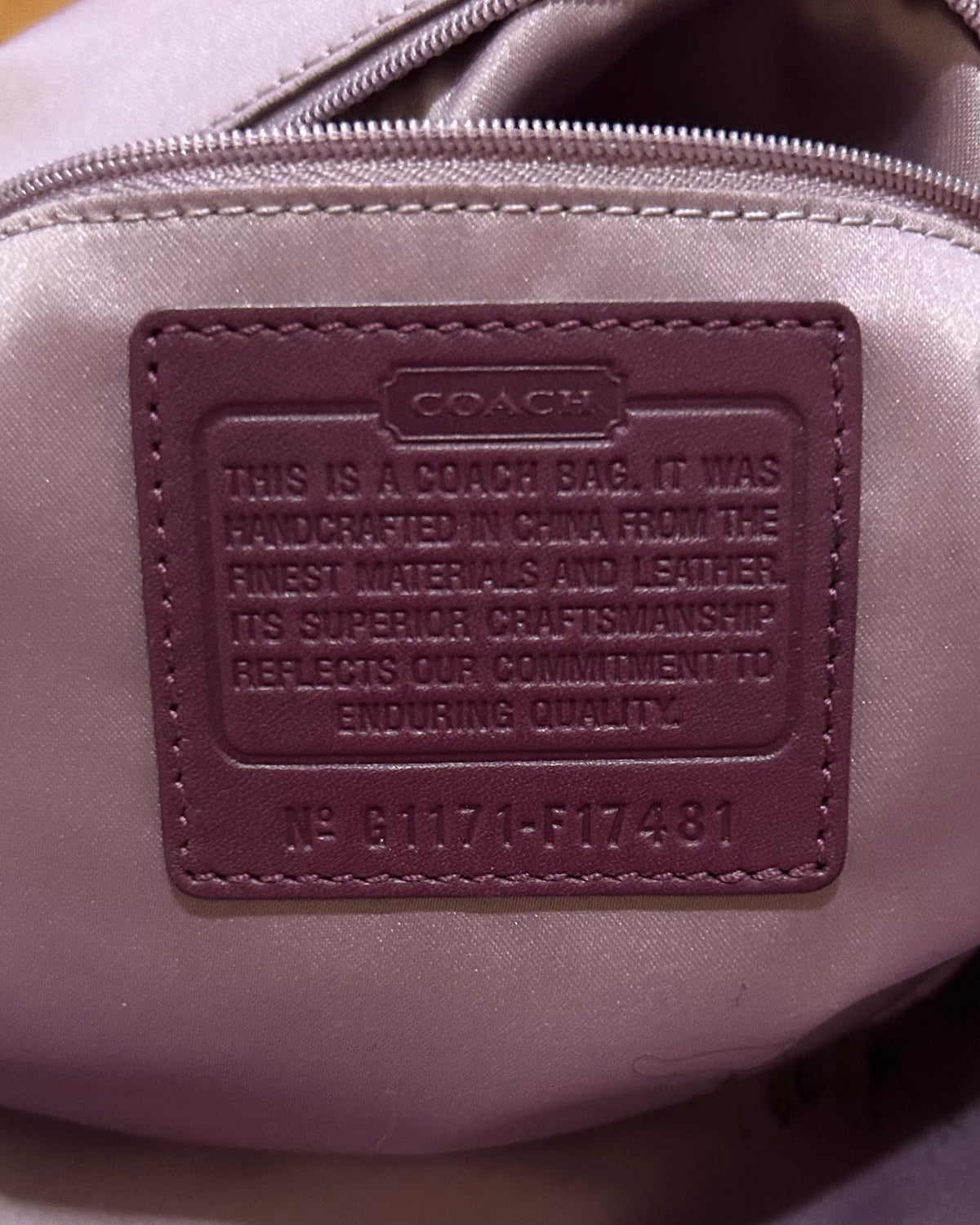 Coach Penelope Monogram Turnlock Satchel Shoulder Bag